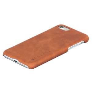 1969 ITALIA Leather Back Cover for Apple iPhone 7+ Brown